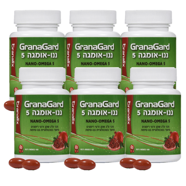 שמן זרעי רימונים GranaGard – גרנליקס גרנה גארד שישייה