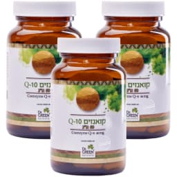 שלישיית קו אנזים Q-10 של 60 מ"ג | ד"ר גרין