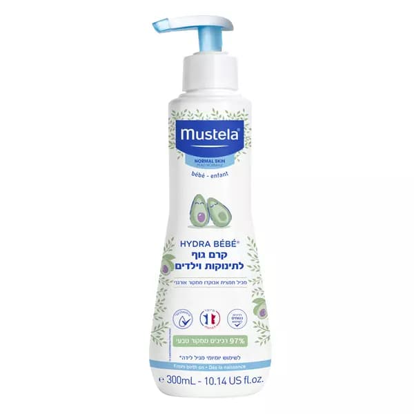 מוסטלה קרם גוף לתינוקות וילדים 300 מ"ל