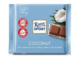 שוקולד ריטר ספורט קוקוס 100 גרם