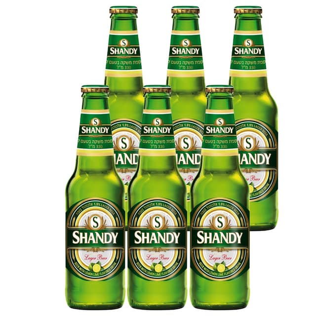 בירה מכבי שנדי לימון 330 מ"ל