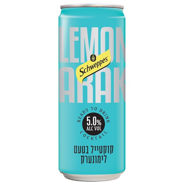 שוופס קוקטייל בטעם לימונערק 330 מל