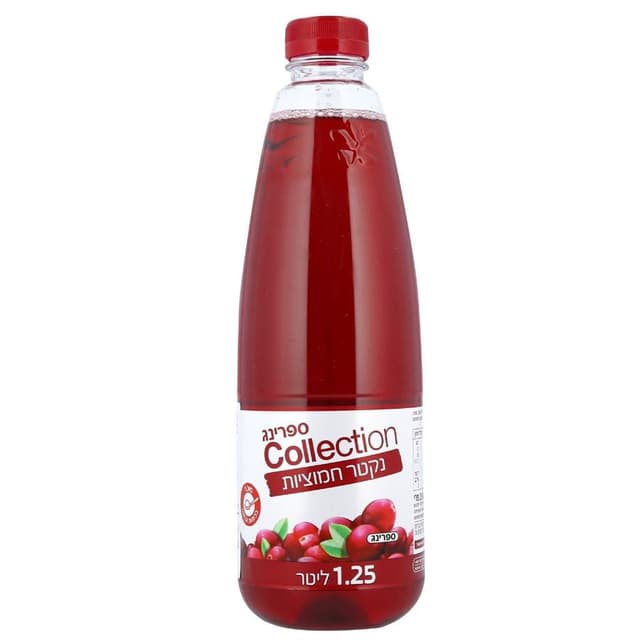 ספרינג נקטר חמוציות 1.25 ל'