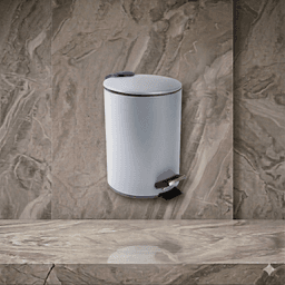 פח דוושה DECOR אפור 3 ליטר